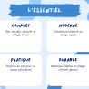 Pack Bac à laver 64 cm + meuble + planche + vidage