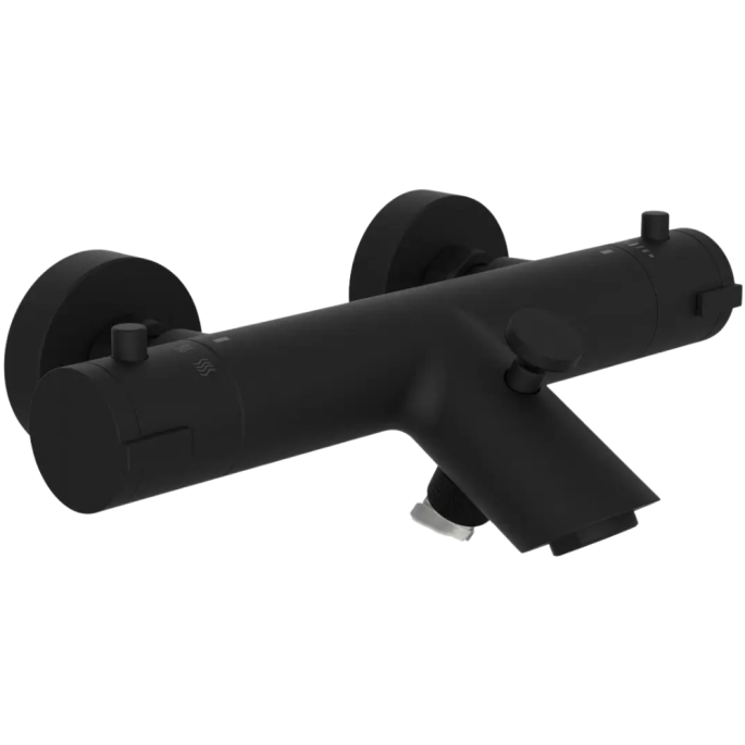 Mitigeur bain thermostatique - noir mat - Schütte