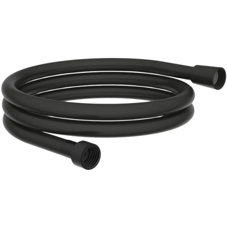 Flexible de douche lisse Anti torsion 150 cm - Noir - Schütte