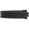 Flexible de douche lisse Anti torsion 150 cm - Noir - Schütte