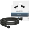Flexible de douche lisse Anti torsion 150 cm - Noir - Schütte