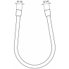 Flexible Anti-torsion 1.75m Idéal Standard