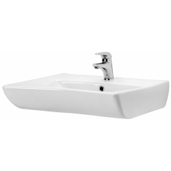Lavabo PMR ETIUDA 65 x 55 cm avec support métallique Lavabo PMR ETIUDA 65 x 55 cm avec support métallique