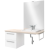 Meuble de salle de bains PMR Easy Bath 900 Salgar