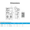 Groupe Hydraulique de Charge GSC111 DN25 Wilo 25/6 ESBE