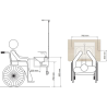 Ensemble de salle de bains PMR Easy Bath 900 Econtract Salgar