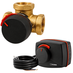 Kit Vanne 3 voies motorisée VRG131 + Servomoteur 3 points ARA661 ESBE Kit Vanne 3 voies motorisée VRG131 + Servomoteur 3 points ARA661 ESBE