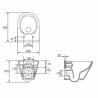 Cuvette suspendue City Cersanit
