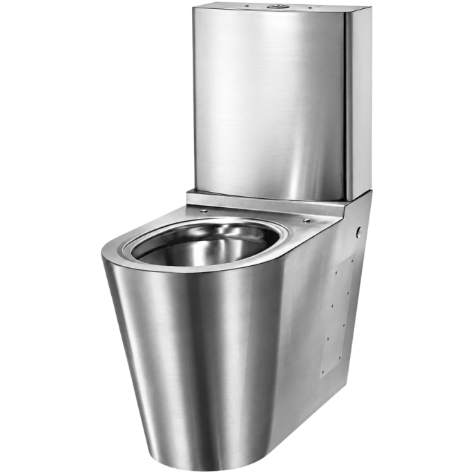 WC MONOBLOC S21 à poser au sol avec réservoir 3/6 L DELABIE