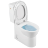 Pack WC S/H Rimflush sans bride blanc EASY SANINDUSA