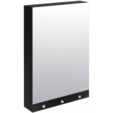 Armoire miroir 4 fonctions : Miroir, Robinet automatique, distributeur de savon, distributeur d'essuie-mains