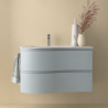 Meuble sous vasque + simple vasque Mam Salgar