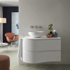Meuble sous vasque + simple vasque Mam Salgar