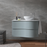 Meuble sous vasque + simple vasque Mam Salgar