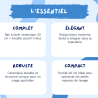 Pack Bac à laver 40 cm + meuble