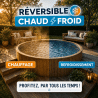 Pompe à chaleur piscine 6 kW full inverter Mini 6 Fluidheat