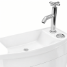 Réservoir Iseo combiné lave-mains intégré au réservoir blanc WIRQUIN