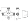 Mitigeur thermostatique centralisé Premix Securit Delabie