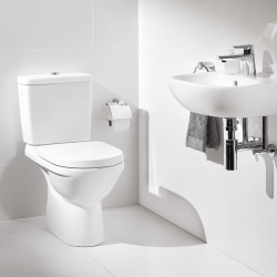 Combi pack O Novo, sur pied, avec direct flush Villeroy & Boch