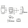ABATTANT DE TOILETTES MULTI-CLEAN ROCA
