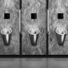 Urinoir design noir FINO DELABIE