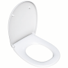 Abattant WC frein de chute blanc ZEN 3 Thermodur Dubourgel