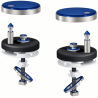 Abattant WC frein de chute blanc ZEN 3 Thermodur Dubourgel