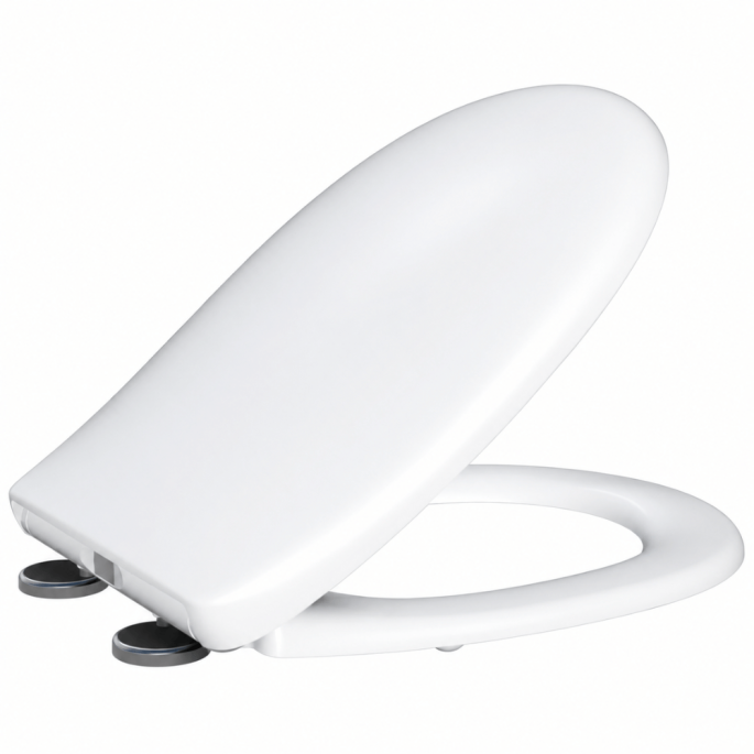 Abattant WC frein de chute blanc ZEN 3 Thermodur Dubourgel
