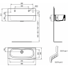 Lavabo céramique collectivité contour 21 IDEAL STANDARD