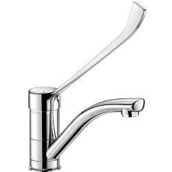 Mitigeur de lavabo mécanique monotrou PMR DELABIE