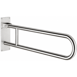 Barre de maintien rabattable Basic satiné DELABIE Barre de maintien rabattable Basic satiné DELABIE