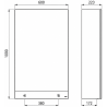 Armoire miroir 3 fonctions : Miroir, distributeur de savon, distributeur d'essuie-mains Delabie