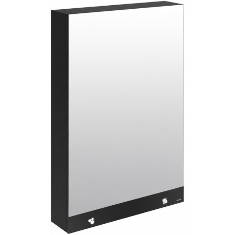 Armoire miroir 3 fonctions : Miroir, sèche-mains, distributeur de savon automatiques Delabie