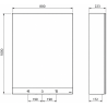 Armoire miroir 4 fonctions : Miroir, sèche-mains, distributeur de savon, robinet automatiques Delabie