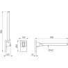 Barre de maintien rabattable Be-Line® DELABIE