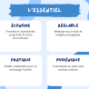Mitigeur de lavabo instantanée Mixfoot commande au pied Delabie