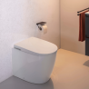 Porte papier rouleau avec couvercle Round Hotels Roca