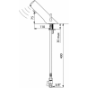 Mitigeur de lavabo automatique TEMPOMATIC MIX 4 DELABIE