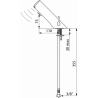 Mitigeur de lavabo automatique TEMPOMATIC MIX 4 DELABIE