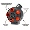 VMC PENTA Simple Flux Autoréglable suspendue ou fixée AXELAIR