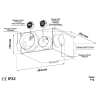 VMC simple flux autoréglable Compact Silencio Autocomut