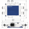 Kit VMC simple flux hygroréglable Evolis TBC