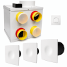 VMC simple flux autoréglable Cubix Silence Autocomut