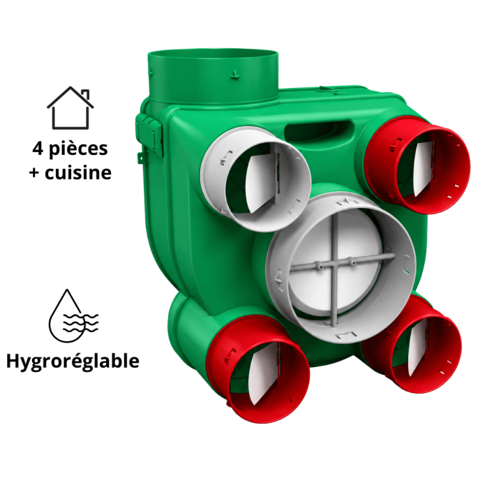 VMC ARIANT HCS simple flux hygrovariable
