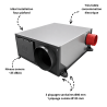 VMC PLATT Simple Flux autoréglable extra-plate AXELAIR