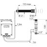 Robinet d'urinoir automatique TEMPOMATIC DELABIE