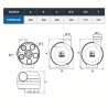VMC HYGRO PENTA 125 Simple Flux suspendue ou fixée AXELAIR