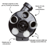 VMC HYGRO PENTA 125 Simple Flux suspendue ou fixée AXELAIR