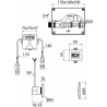 Robinet d'urinoirs automatique TEMPOMATIC multi-urinoirs Delabie