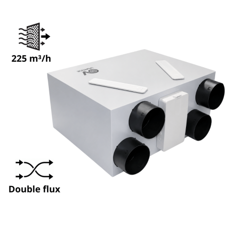 VMC PENTA HR 200 EVO Double Flux AXELAIR